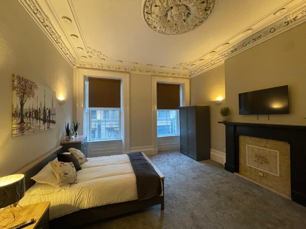 Traditional 5 Bedroom City Centre Apartment Glasgow Exterior foto